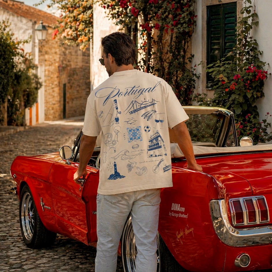 Oversized unisex T-shirt - PORTUGAL 🇵🇹