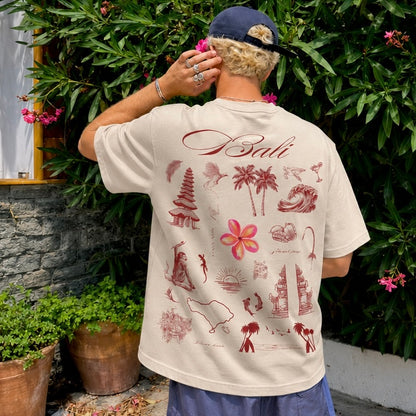 Oversized Unisex T-shirt - BALI 🌸