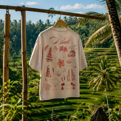 Oversized Unisex T-shirt - BALI 🌸