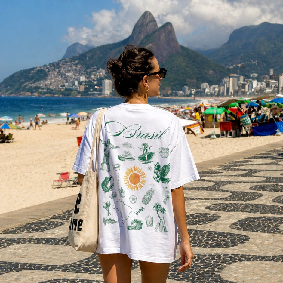 Oversized Unisex T-shirt - BRASIL 🇧🇷