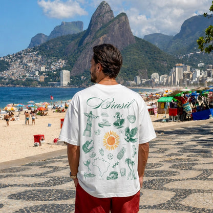 Oversized Unisex T-shirt - BRASIL 🇧🇷